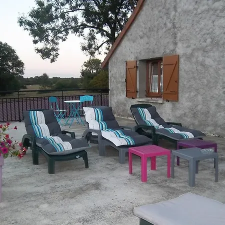 Gite De La Saugiat Le Fied Exterior foto